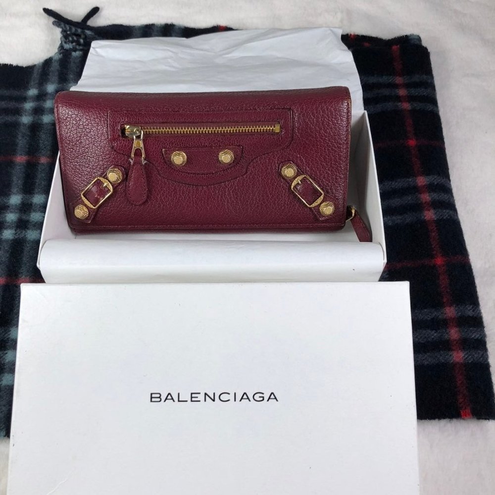 Balenciaga Portefeuille Long Bifold Wall